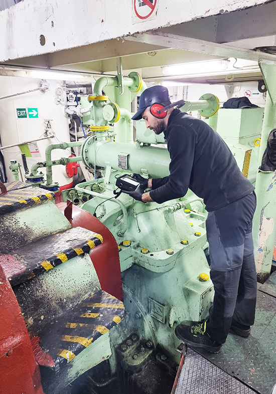 Propulsion Dynamic Balance & Condition Inspection Straight Course