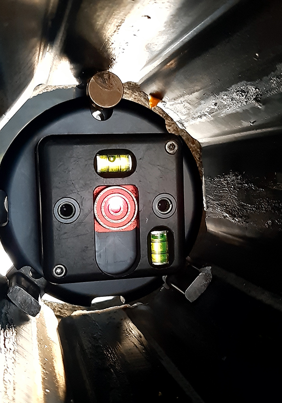 Shaft Bearing Line Inspection	 Straight Course
