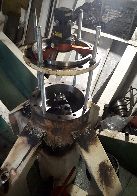 Rudder Stock Alignment Straight Course